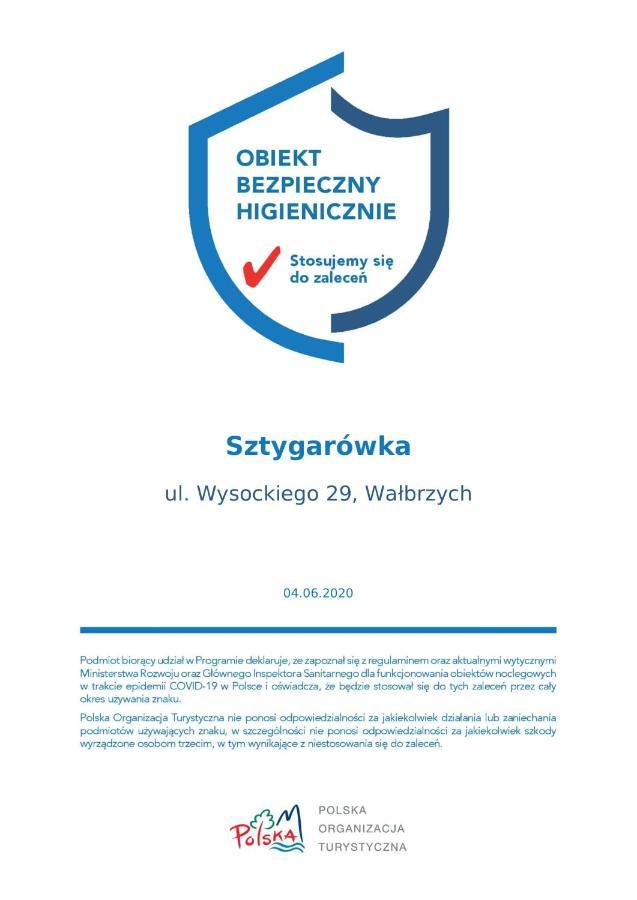 Pokoje Goscinne Stara Kopalnia Wałbrzych Esterno foto
